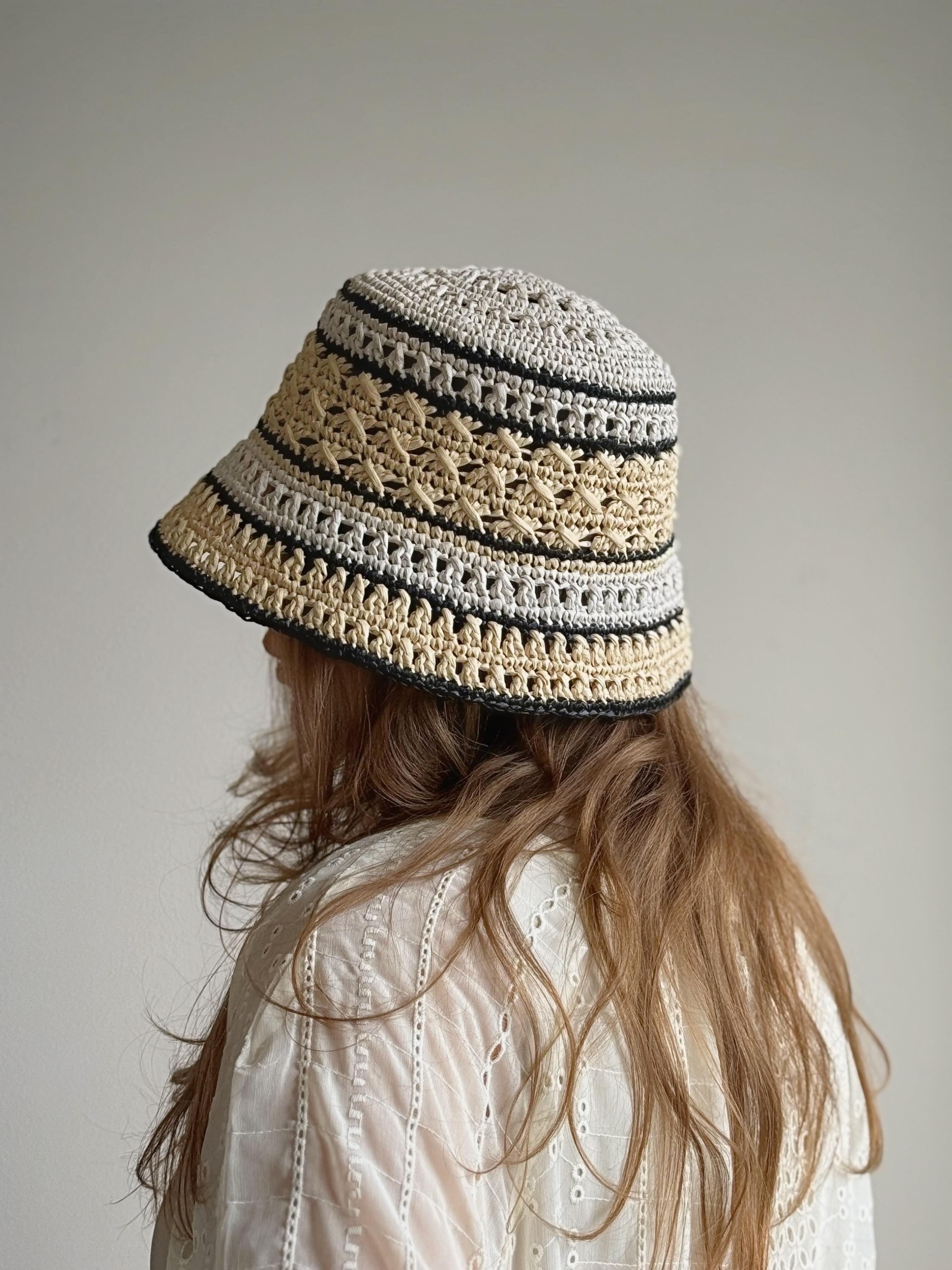 Панама з рафії image 4