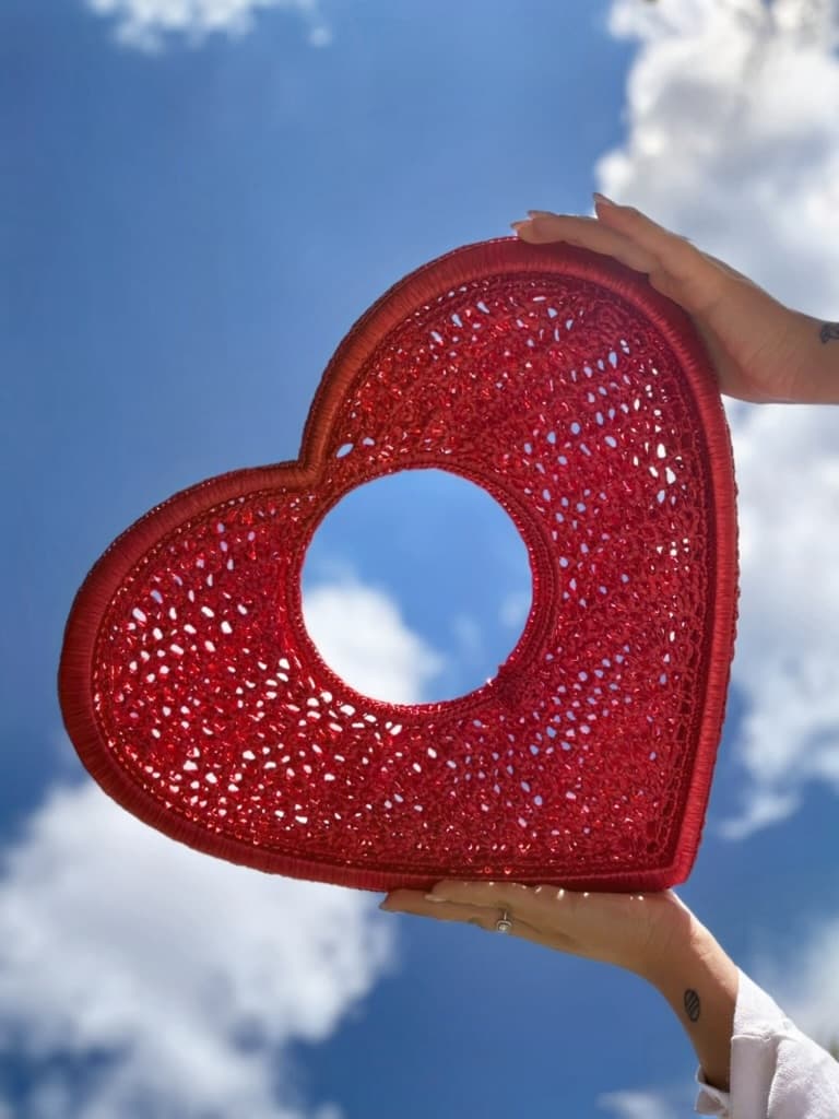 Structured Heart Bag